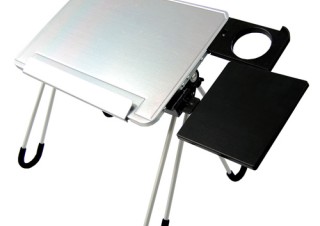 ノートPC用折り畳み式コンパクトデスク