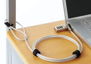 ノートPCなどを盗難から守るセキュリティロック