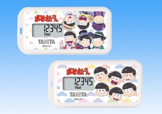 タニタ、「おそ松さん」とコラボレーションした活動量計の予約受付を開始