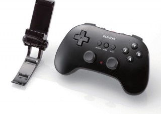 エレコム、アナログスティックを搭載したAndroid用のワイヤレスゲームパッドを発売