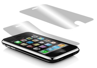 汚れを拭き取りやすいiPhone 3GS/3G用保護フィルム