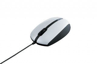 スリムケーブルを装備のレーザー式マウス