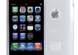 ソフトタイプのiPhone 3G/3GS用バックカバージャケット