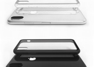 iPhoneXのガラスボディの美しさを損なわないゴリラガラスの「LINKASE」