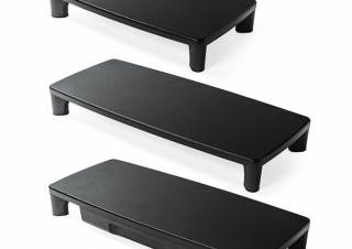 サンワサプライ、高さを2段階調整できる机上台3モデルを発売