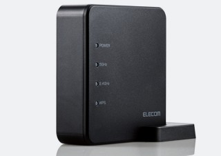 エレコム、ゲスト向けに専用SSIDを割り振れる無線LANルーターを発売