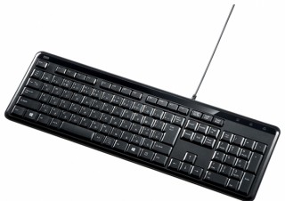 サンワサプライ、有線とワイヤレスの2種類の静音キーボードを発売