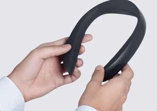 +Styleから、骨伝導で音を伝えるワイヤレスヘッドフォン「BATBAND」発売