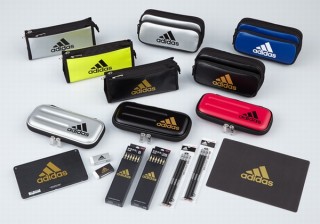 三菱鉛筆、アディダスとコラボしたスポーティ文具の第5弾を発表