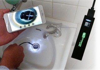 上海問屋、内視鏡の映像をWi-Fiで転送してスマホで見られる「マイクロスコープ」発売