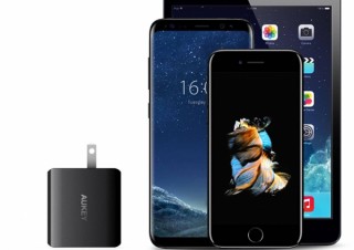 AUKEY、高出力で折りたたみ式の2ポートUSB充電器を発売