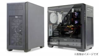 FRONTIERより、ガラス製側板とLED制御プログラムでPC内部を幻想的に映し出す「魅せるゲーミングPC」発売