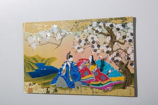 プリズム箔加工で源氏物語を表現した「日本の雅マグネットシート」を大洋が発売
