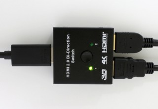 上海問屋、コンパクトな4K対応HDMI切替器を発売