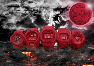 G-SHOCK、衝撃的な“赤一色”の35周年記念モデル「RED OUT」発表