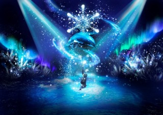 アクアパーク品川で“雪と氷の織りなす魔法”を表現した新しい季節イベントがスタート