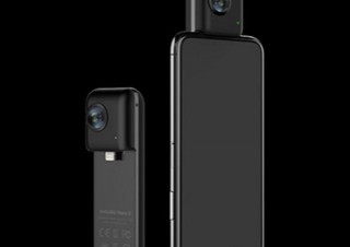 iPhoneで360度4K映像の撮影とライブ配信を可能にするカメラ「Insta360 Nano S」