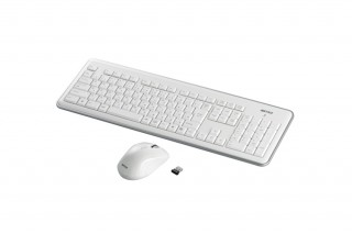 安定した操作性を実現 ワイヤレスキーボードとマウスセット