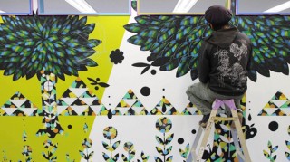 NOMAL、オフィスにオーダーメイドでアートを描く「WASABI ART&DESIGN」の受注を開始
