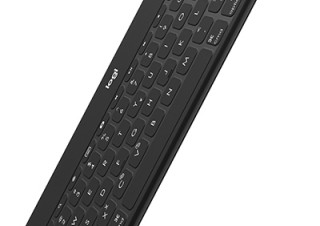 ロジクール、厚さ6mmの超薄型ポータブルキーボード「iK1042BKA」を発売