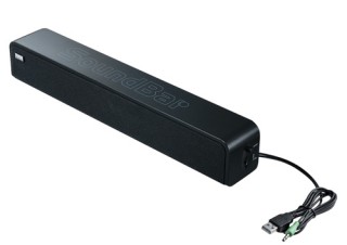 ディスプレイ下へ設置可能な一体型スピーカー