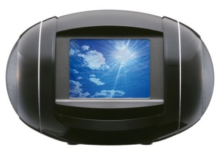 デジタルフォトフレームとしても使える無線LANルータ