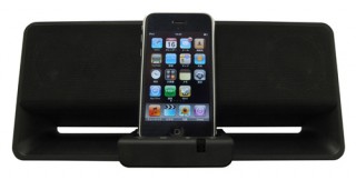 iPhone 3G/3GS、第4世代以降のiPod対応 コンパクトスピーカー