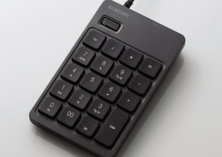 タイプミス軽減をサポートするアイソレーション設計のテンキーボード