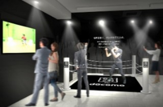 ドコモ、VRでボクシング元世界王者や元メジャーリーガーと対戦できるラウンジを発表