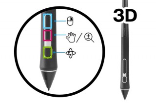 ワコム、3Dタンブル対応の「Wacom® Pro Pen 3D」×高性能PCモジュールで、液タブによる3D制作環境を実現か