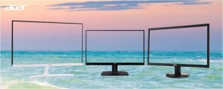 エイサー、IPSパネル搭載のフルHDディスプレイ3製品を発売