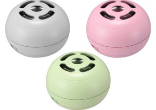 伸縮可能な手軽に持ち運べるポータブルスピーカー