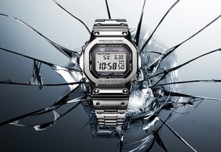 完全メタルの「G-SHOCK」が初登場！初代のDNAを持ちつつ新耐衝撃構造