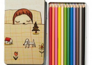 MoMA Design Store、奈良美智氏のアートをモチーフとしたステーショナリーシリーズの販売を開始