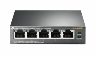 TP-Link、5ポートのPoE対応ギガビットスイッチングハブを発売