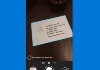 Microsoftの無料AIカメラアプリ「Microsoft Pix」が名刺読み取り機能を搭載