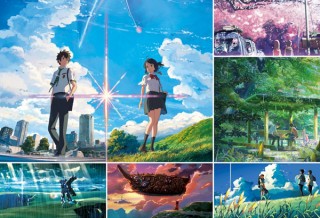 「君の名は。」などの作品を手掛けた新海誠監督のデビュー15周年記念の展覧会が関西で初開催