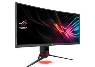 ASUS、35インチ曲面液晶パネルを搭載したゲーマー向けディスプレイ「ROG Strix XG35VQ」を発売