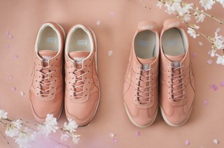 オニツカタイガー、春の装いにピッタリの桜の枝で染めた「サクラ×サクラ」シューズ発売