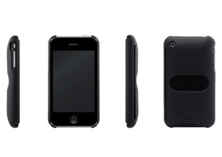 ICカードや定期券などを収納できるiPhone 3GS/3G用ケース