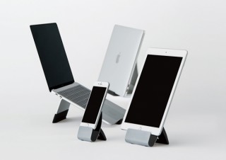 キングジム、スマホやノートPCなどをスタイリッシュに立て掛けられるスタンド「BASE」シリーズ