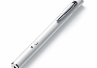 サンワサプライ、エメラルドグリーンを採用したレーザーポインターを発売