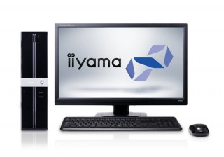 iiyama PC、Core i5-8400搭載でツインドライブ構成のスリムPCを発売