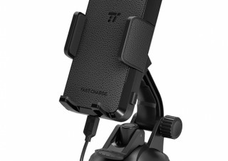 TaoTronics、Qiワイヤレス充電機能を搭載したスマホ用の車載ホルダー「TT-SH004」を発売