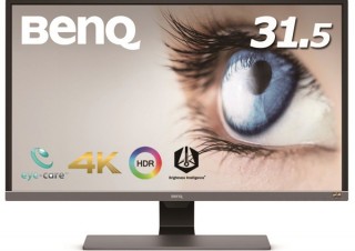 ベンキュー、HDR対応の31.5型4Kアイケアディスプレイを発売