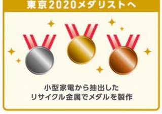 家で眠ってるあなたの携帯が東京オリンピックのメダルの材料に、日本郵便が回収に参加