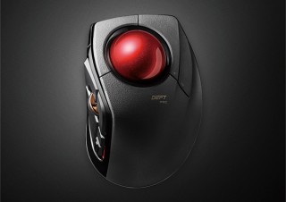 エレコム、有線でもワイヤレスでも使える高性能トラックボール「DEFT PRO」を発売