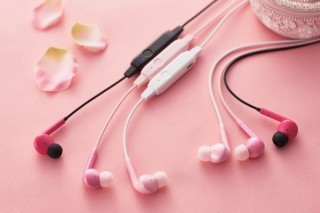 エレコム、女性に人気の高いピンクカラーヘッドホン「PINK PINK PINK」の新作