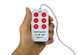 上海問屋、6つのボタンにキーボードやマウス操作を割り当てられるUSB手元スイッチを発売