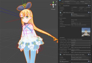 ドワンゴ、VRアプリで人型3Dアバターを扱うためのファイル形式「VRM」をオープンソースで公開